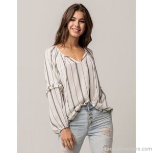 Amuse Society Solare Woven Top